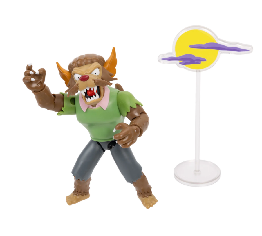 The Simpsons Deluxe Werewolf Ned Flanders 5in Deluxe Figure (THOH) - Image 2
