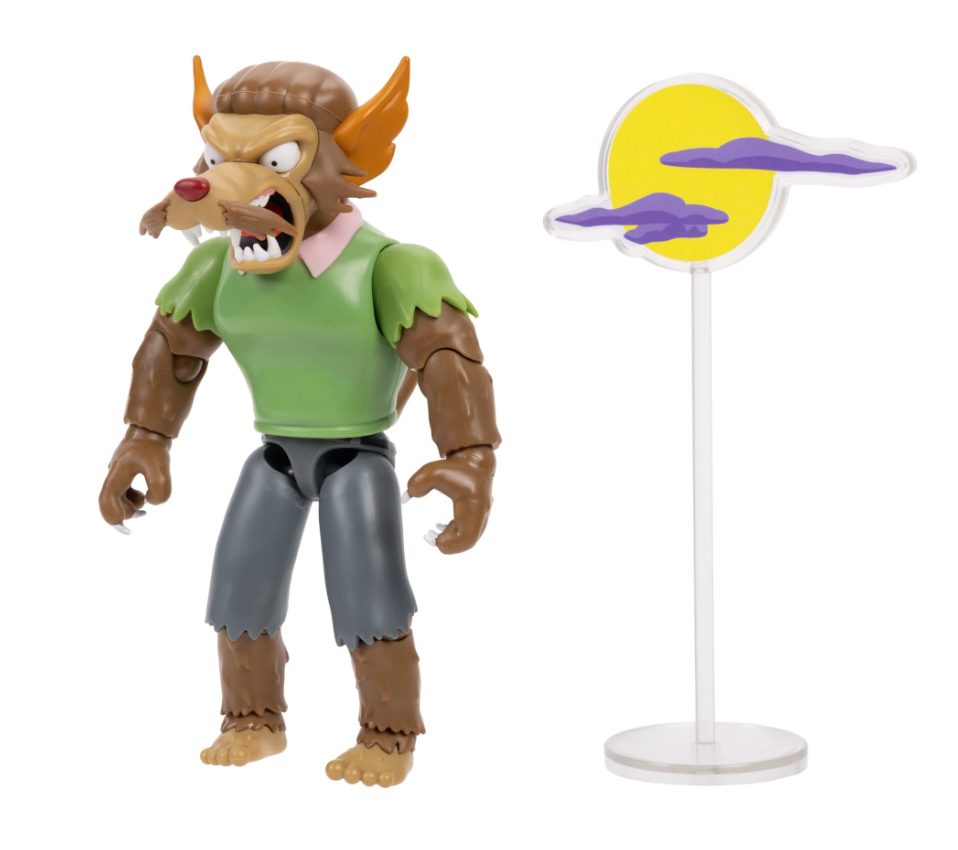 The Simpsons Deluxe Werewolf Ned Flanders 5in Deluxe Figure (THOH) - Image 4