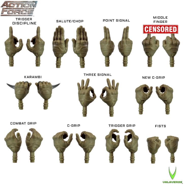 Action Force Hand Pack Bravo - Image 4