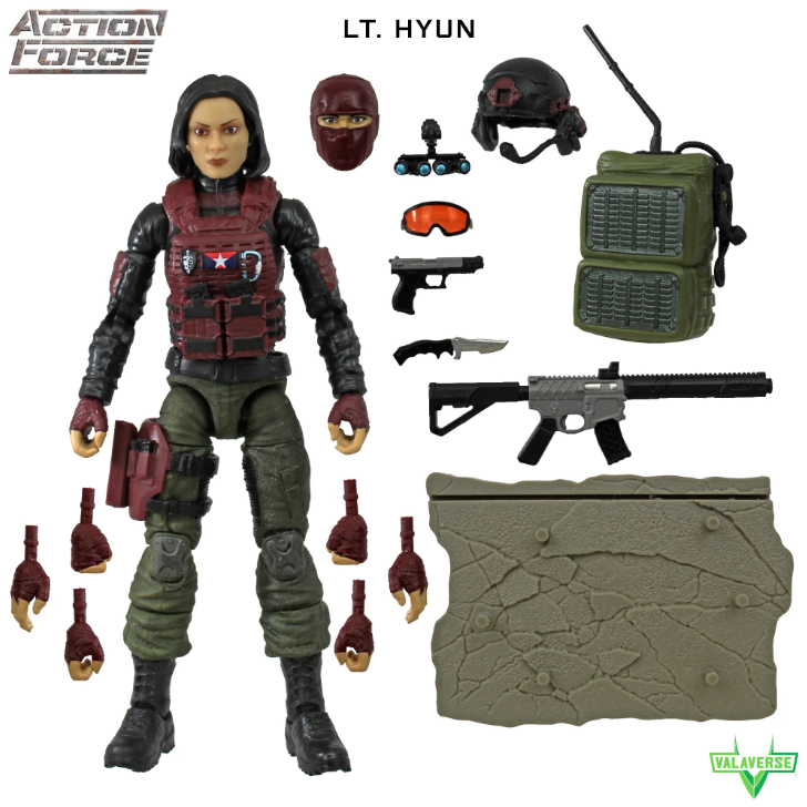 Action Force Series 6 Lt. Hyun - Image 3