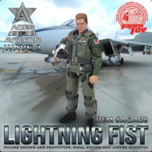 RAMEN TOY – ACES OF AVIATION Wave 2 Lightning Fist (Ice Man)