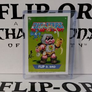 Disasters of the Universe x FLIP-OR and the Champions of Nefarity FLIP D. BIRD Collector Card