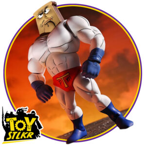 The Ren & Stimpy Show Ultimate Powdered Toast Man 7" Action Figure