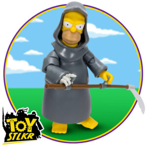 The Simpsons Deluxe Grim Reaper Homer 5in Deluxe Figure (THOH)